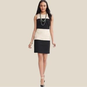 Banana Republic Textured Colorblock Sheath Dress- Size 10